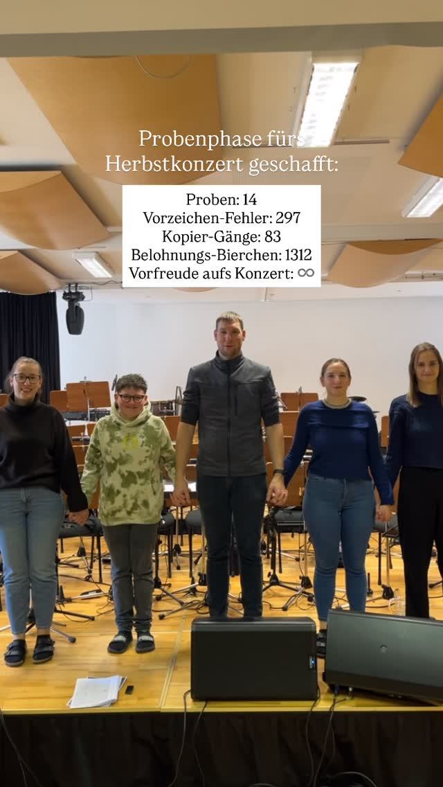 Wir freuen uns auf euch!🎺🥁